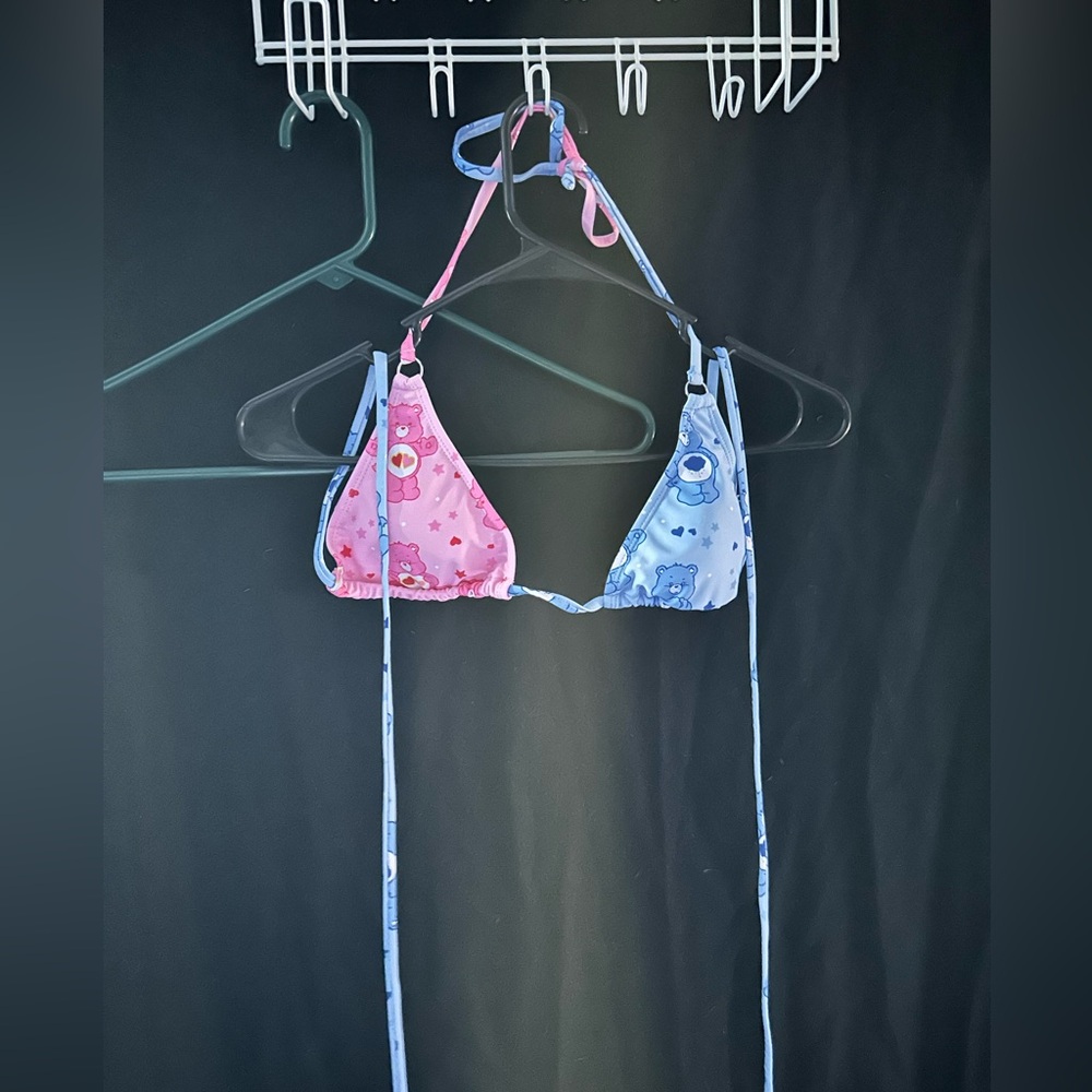 Pink and Blue Bikini Top Care Bears